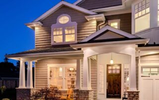 Exterior painting of a home, spring exterior painting
